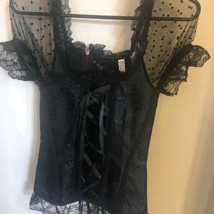 Bustier Corset Style top